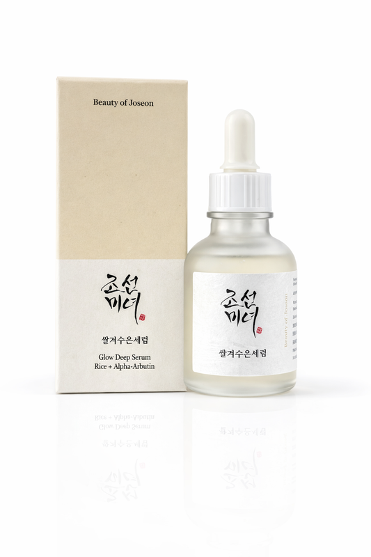 Sérum facial Beauty of Joseon Glow Deep Serum con arroz y alpha arbutina que ilumina la piel, mejora el tono y ayuda a reducir manchas