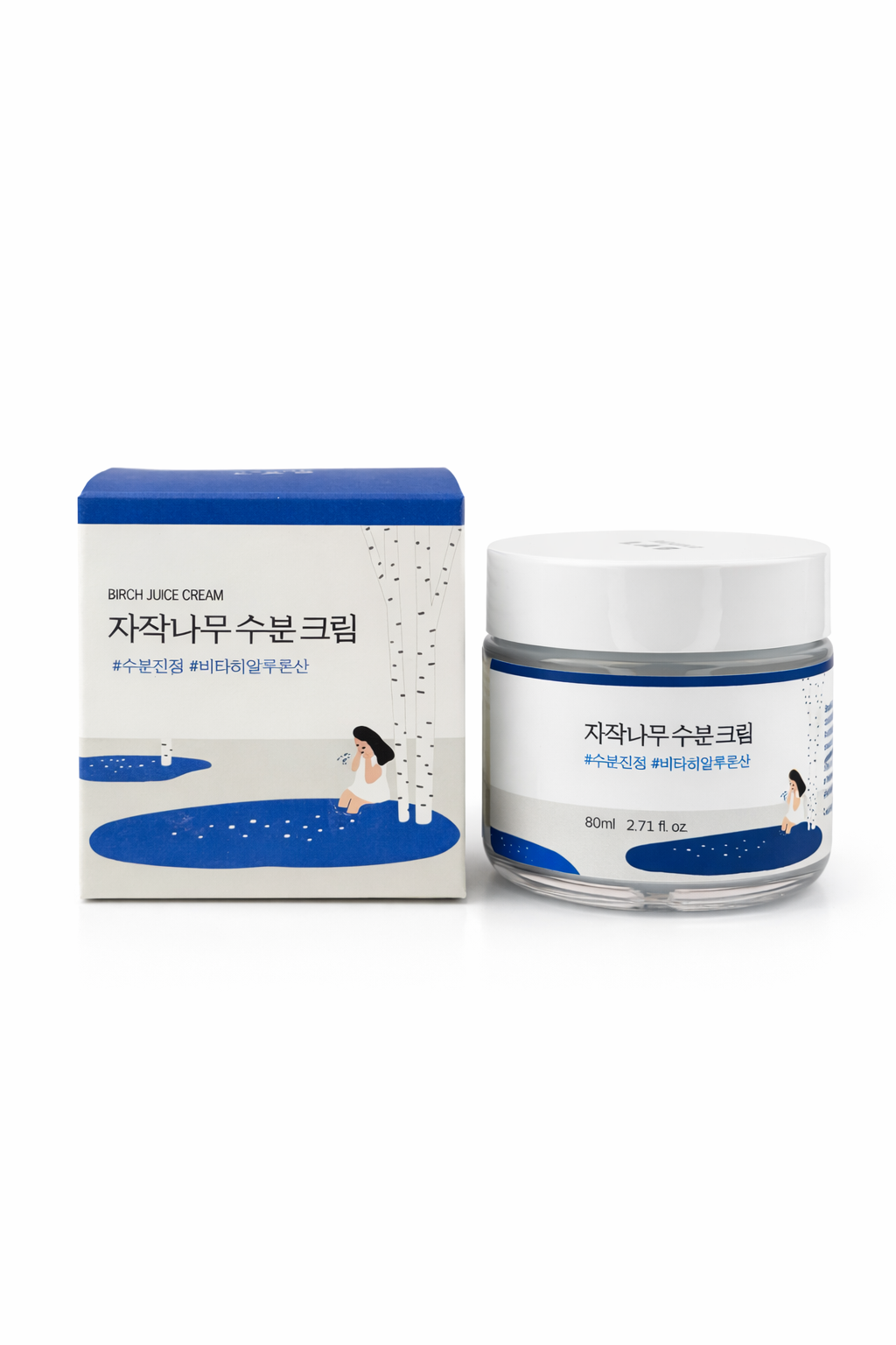 Crema hidratante ROUND LAB Birch Juice para nutrir la piel y mantener la hidratación