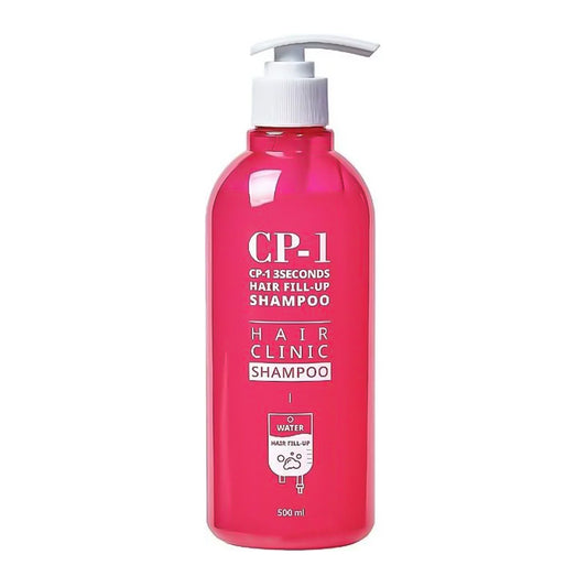 ESTHETIC HOUSE CP-1 3 Seconds Hair Fill-Up Shampoo 500 ml, champú coreano reparador con queratina para cabello seco y dañado