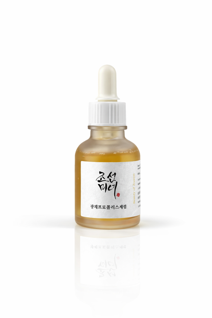 Sérum facial BEAUTY OF JOSEON Glow Serum con propóleo y niacinamida para iluminar la piel, mejorar el tono y aportar hidratación