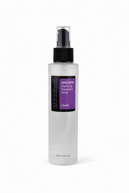 Tónico exfoliante con AHA y BHA de COSRX para limpiar poros y mejorar la textura de la piel