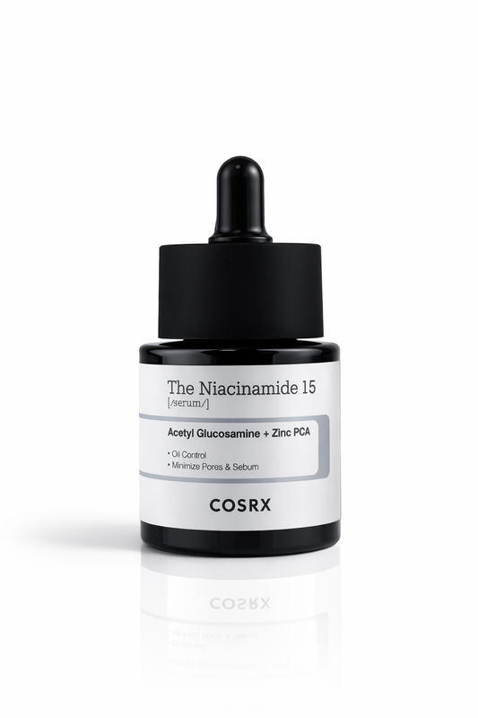 Sérum facial COSRX The Niacinamide 15 con niacinamida para controlar el sebo, minimizar poros y mejorar la textura de la piel