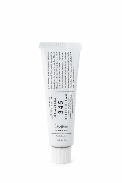 Crema calmante Dr. Althea 345 Relief Cream que hidrata profundamente, calma la piel sensible y ayuda a reparar la barrera cutánea