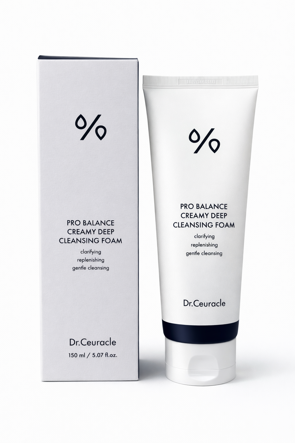 Espuma limpiadora facial Dr. Ceuracle Pro Balance que limpia profundamente la piel, elimina impurezas y mantiene el equilibrio de hidratación