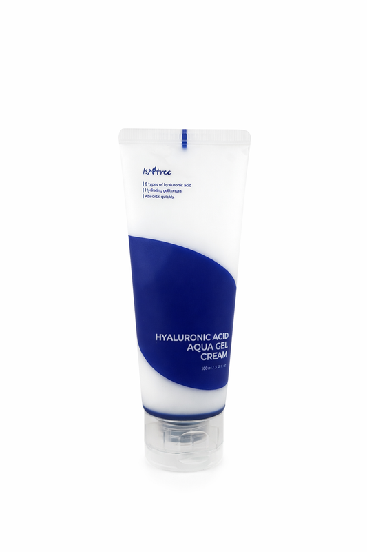 Crema facial hidratante ISNTREE Hyaluronic Acid Aqua Gel Cream con ácido hialurónico para hidratar y refrescar la piel