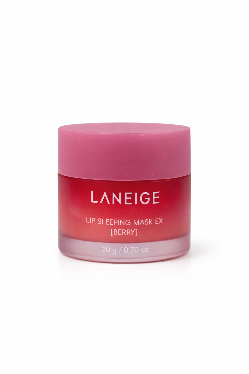 Mascarilla nocturna para labios con aroma berry de Laneige para hidratar y reparar labios secos