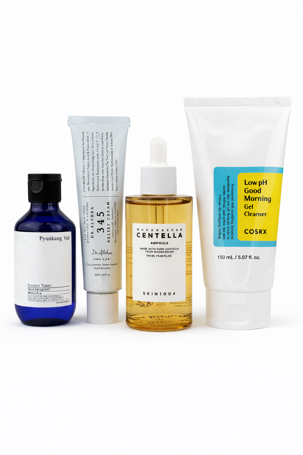 Set Pro para piel sensible con rutina coreana calmante y reparadora intensiva