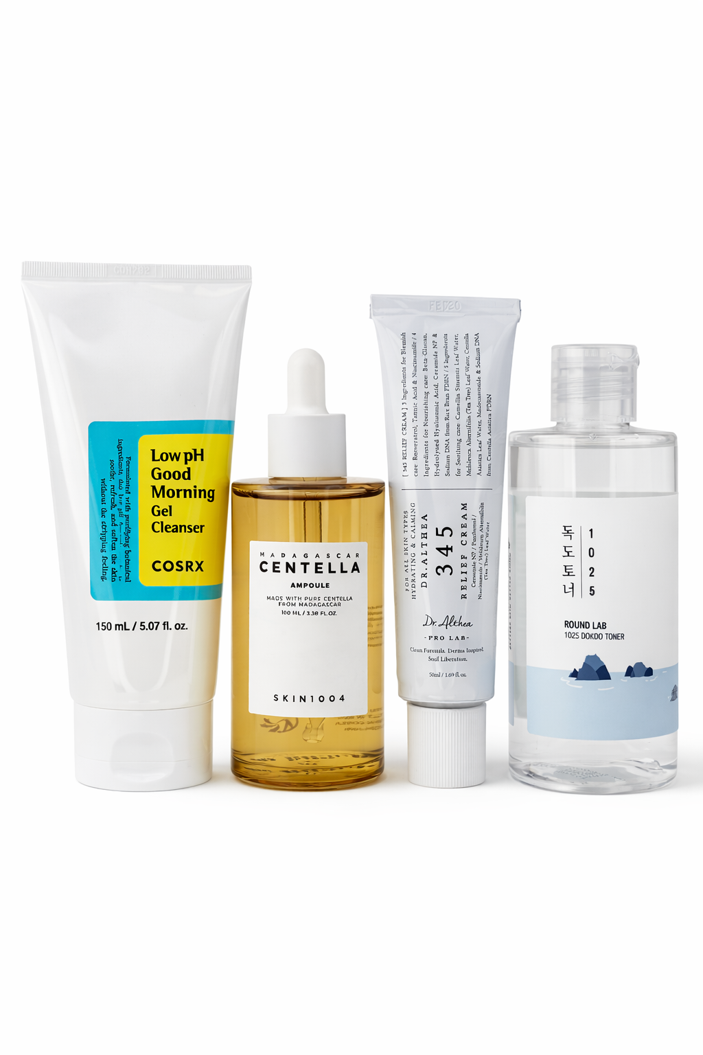 Set Pro para reparar la barrera cutánea con rutina coreana para piel sensible, irritada o dañada