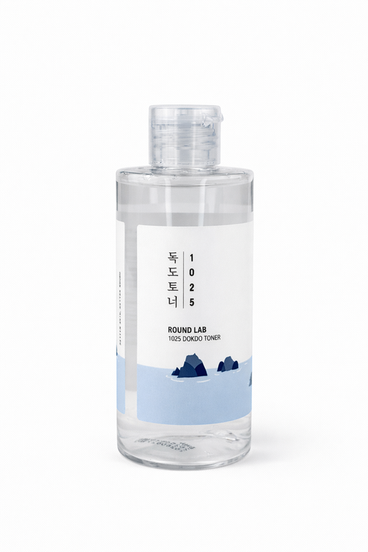 Tónico hidratante ROUND LAB 1025 Dokdo para calmar y equilibrar la piel