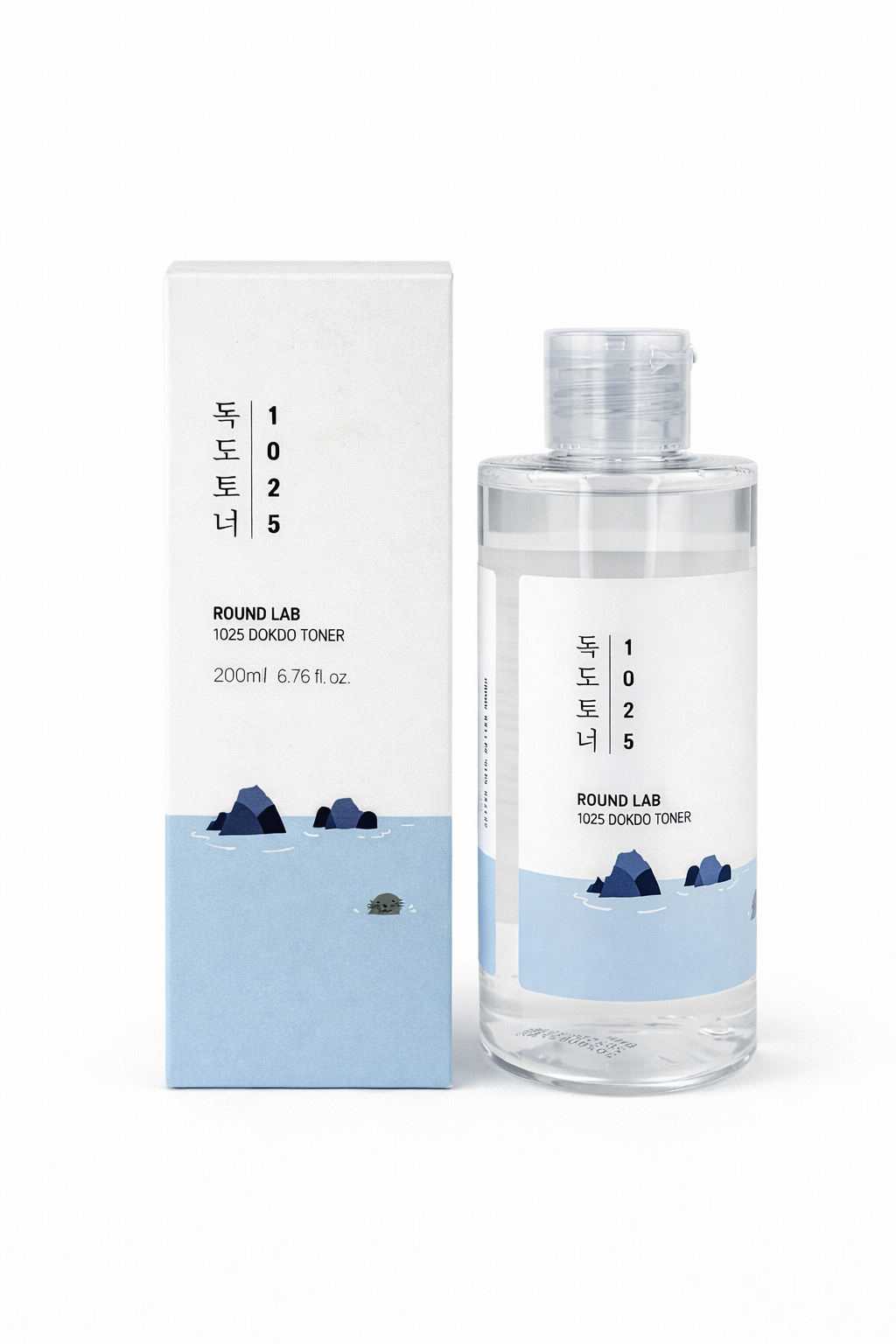 Tónico hidratante ROUND LAB 1025 Dokdo para calmar y equilibrar la piel